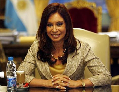 Imagem: Cristina Kirchner, presidente da Argentina
