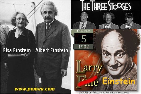 Larry Fine ou Larry Einstein?